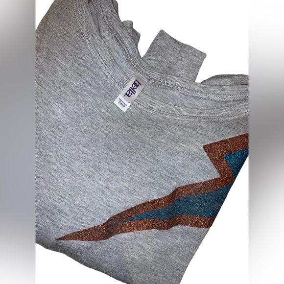 OKC Thunder Lightening Off the Shoulder Boutique Top Women’s Small - Picture 6 of 6